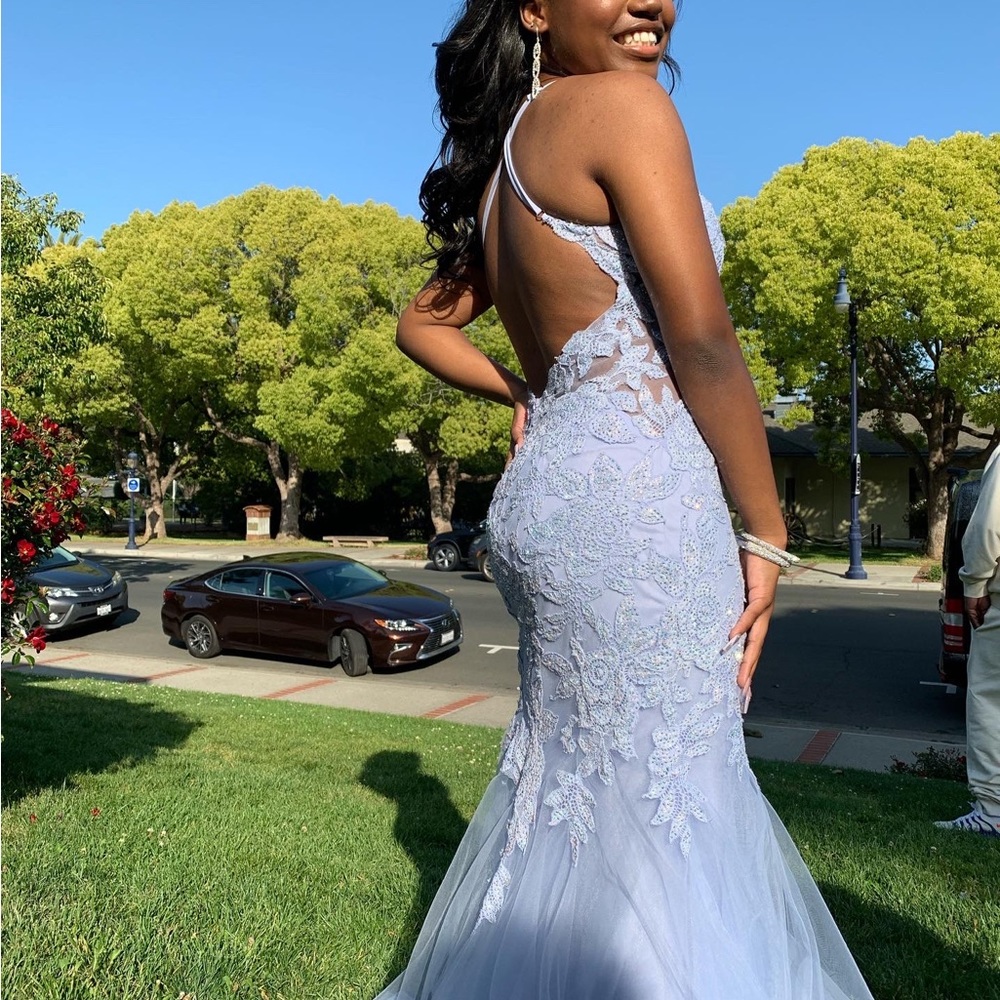 Lilac prom dress (worn once and dry cleaned afterwards).